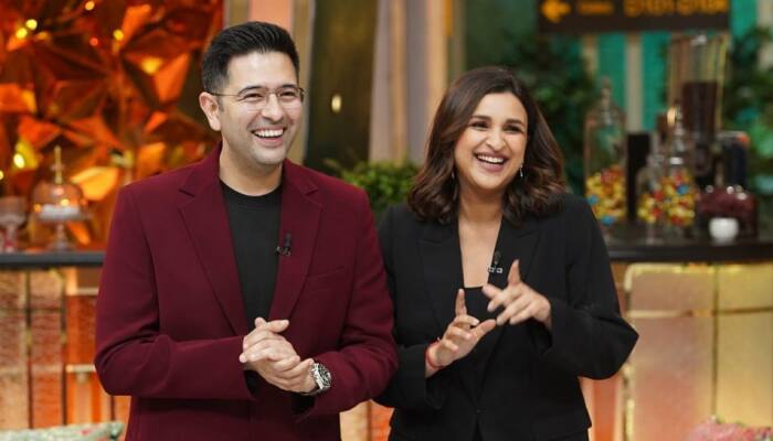 New Delhi: Bollywood actor Parineeti Chopra and her husband, politician Raghav Chadha, recently appeared on The Great Indian Kapil Show, where their presence lit up the episode with laughter, charm, and candid conversations. During the lighthearted conversation, in the latest episode, with host Kapil Sharma, Raghav Chadha surprised fans by subtly hinting at the couple's future plans to start a family. When Kapil asked whether the couple is planning to expand their family, Raghav responded with a smile, “Denge, aapko denge, good news jaldi denge.” (Translation: “We will give good news very soon.”)
