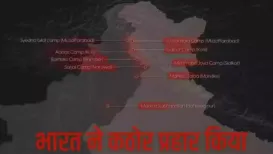 The Indian Army released a new video on Thursday on the occasion of Army Day, showing precision strikes on terror camps across the border and subsequent