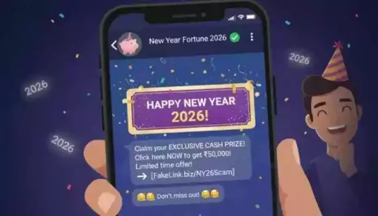 Messages from unknown numbers, spelling mistakes, strange links, or requests for OTPs, PINs or bank details should be treated as red flags