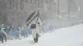 New York City braces for yet another snow spell as weather forecasters predict frigid temperatures, blustery winds, and snow over the Mid-Atlantic and the