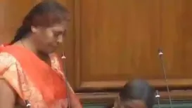 A newly-elected legislator in Bihar had some trouble reading her own oath in the state Assembly. A video of Janata Dal (United) MLA Vibha Devi trying to read