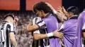 Looks like it’s all water under the bridge at Santos. After days of noise surrounding their training-ground altercation, Neymar and Robinho Jr