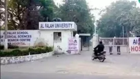 <b>Faridabad:</b> The Jammu & Kashmir Police team and the National Investigation Agency (NIA) visited Al-Falah Medical College in Haryana's
