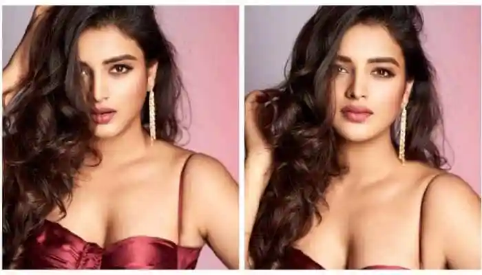 Nidhhi Agerwal Mobbed At ‘The Raja Saab’ Event