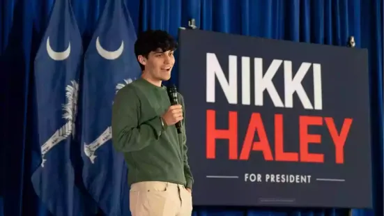 Nalin Haley, son of former US ambassador to the UN and Republican leader Nikki Haley, said the United States should halt not only illegal but also legal