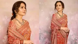 Nita Ambani, among many things, is known for having a diverse and opulent collection of sarees that she has been wearing for events where she represents India