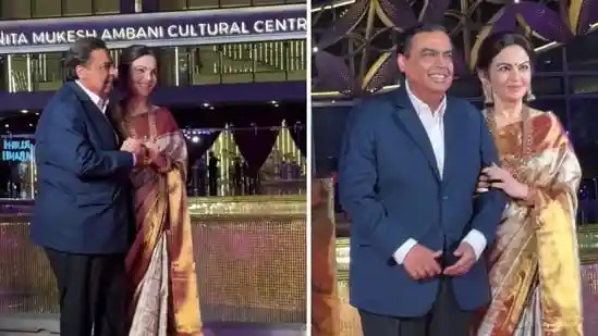 Nita and Mukesh Ambani’s sweet moment steals the spotlight at NMACC gala