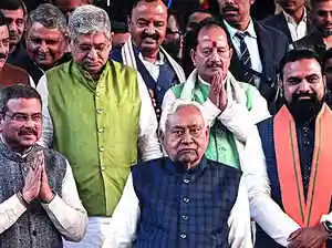Nitish Kumar will be sworn in as Bihar's chief minister for the 10th time on Thursday at Gandhi Maidan in Patna, with BJP leaders Samrat Choudhary and Vijay