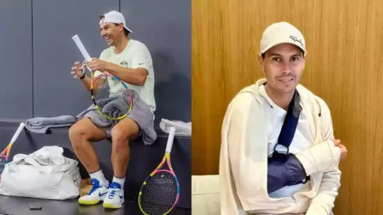 Rafael Nadal may be retired, but his injury updates clearly aren't. The 22-time Grand Slam champion revealed on Friday that he has undergone right-hand surgery