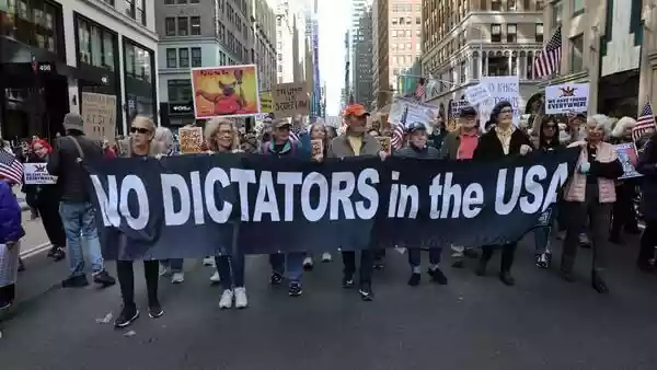 No Kings’ mass protests against Trump’s policies begin