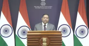 India on Wednesday rejected Pakistan's remarks about Prime Minister Narendra Modi hoisting a flag at the Ram temple in Ayodhya, saying that Islamabad has