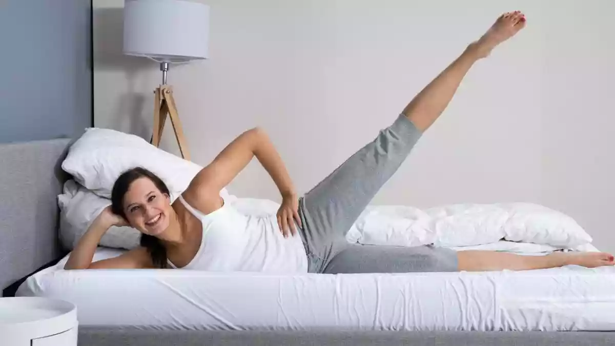 If squeezing in a workout feels impossible, here is some good news—you don’t always need to leave your bed to stay active. Simple