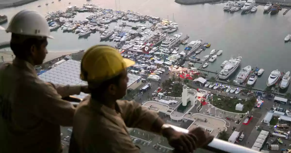 For the last seven years, Rakib Sikdar has been working as a security guard in a residential building in Dubai. The 37-year-old shares a room with six other