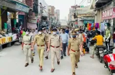 Following major protests by workers in Noida last month, security has been tightened across the district on the occasion of International Labour Day