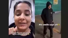 A Noida woman's heartfelt video about meeting her father during a late night train halt has struck an emotional chord online. The woman