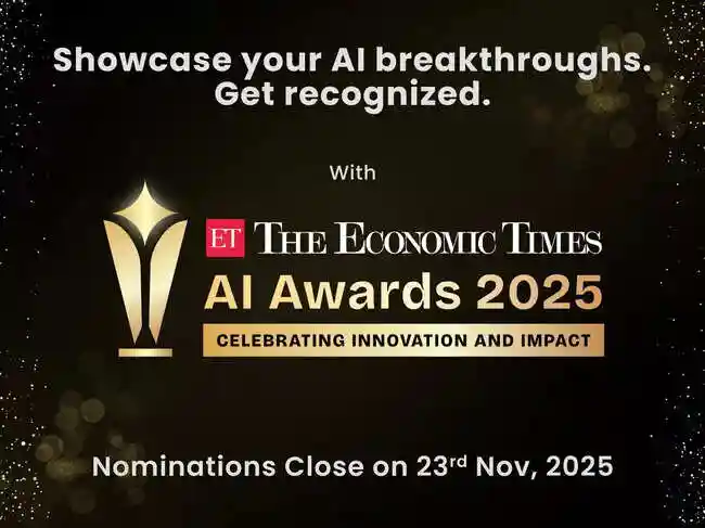 Nominate now for The ET AI awards before it’s too late