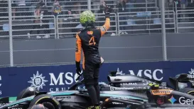 Lando Norris tightened his grip on the Formula One World Championship after winning a dramatic sprint race at the Sao Paulo Grand Prix on Saturday — a