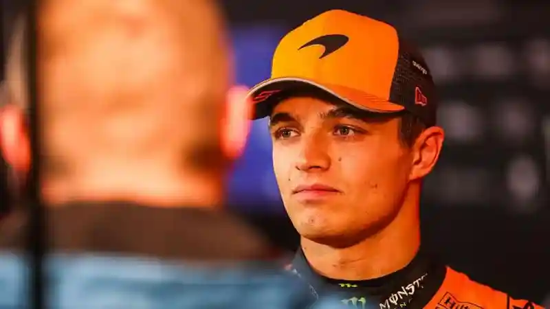 Qualifying did not go how Lando Norris wanted it to on the weekend on which he can clinch the Formula 1 drivers' title for the first time