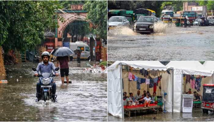 North India is facing a widespread crisis as continuous rain triggers landslides, floods, and highway closures from Kashmir to Delhi. Torrent and continuous rain has paralysed life in North India. Heavy showers and floods have wreaked havoc from Kashmir to Delhi, disrupting life on a large scale, closing educational institutions, paralysing businesses, and badly hitting road and rail links. Landslides and swelling river levels add to the crisis, with the Yamuna River in Delhi still above the danger mark.