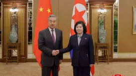 The Foreign Ministers of North Korea and China agreed to further deepen cooperation and exchanges between their countries and had an “in-depth exchange” on