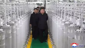 North Korean leader Kim Jong Un vowed an 