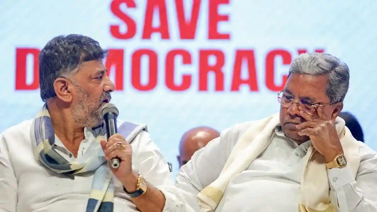 As speculation swirls in state political circles, Karnataka deputy chief minister DK Shivakumar on Wednesday firmly dismissed claims that his upcoming trip to