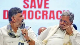 As speculation swirls in state political circles, Karnataka deputy chief minister DK Shivakumar on Wednesday firmly dismissed claims that his upcoming trip to