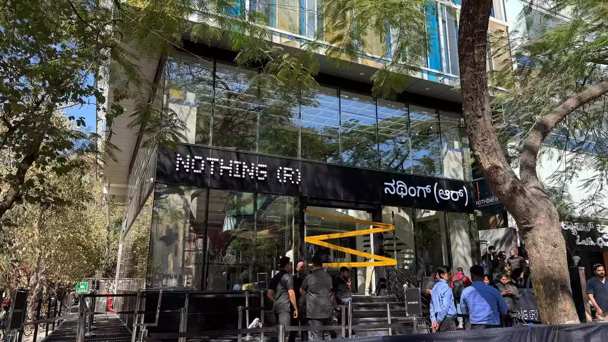 Nothing on Saturday (February 14, 2026) opened its flagship retail store in India, starting with Bengaluru. Nothing’s CEO Carl Pei and co-founder and India