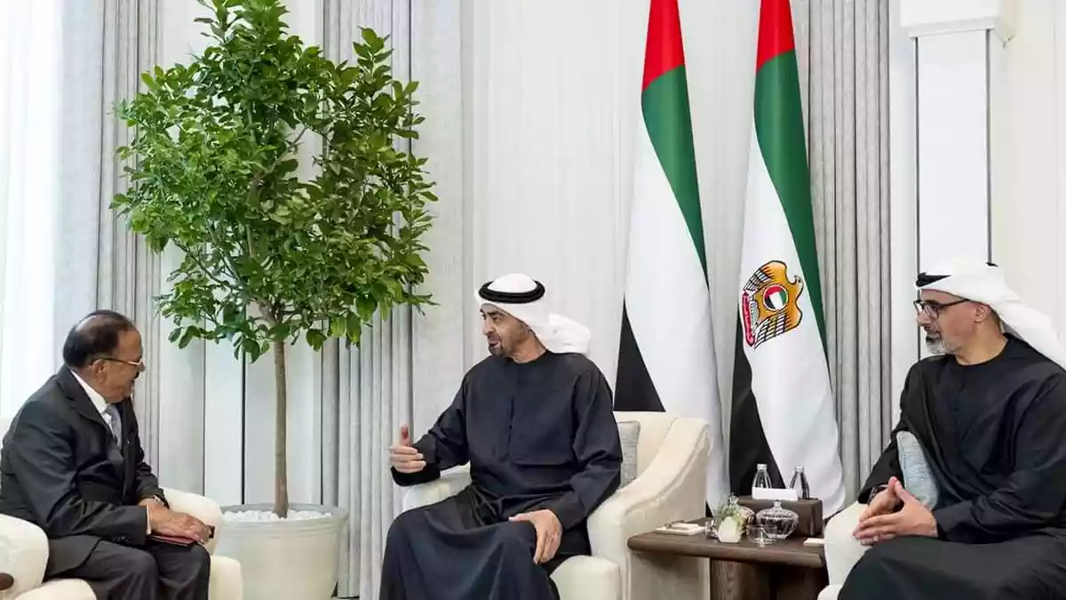 National Security Advisor Ajit Doval on Sunday (April 26, 2026) met UAE President Mohamed bin Zayed Al Nahyan and discussed measures to deepen the