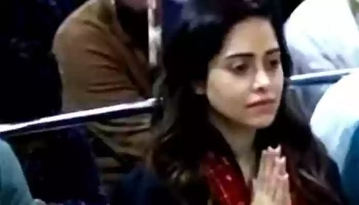 Nushrratt Bharuccha Visits Mahakaleshwar Temple