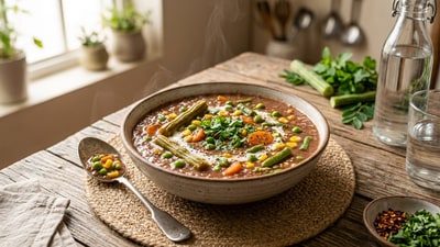 Nutritionist shares recipe for calcium-rich ragi and vegetable soup for women