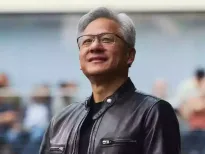 Nvidia CEO Jensen Huang is in Shanghai, ‍a person briefed on the matter said on Saturday, as the ⁠U.S. chip giant faces fierce competition from