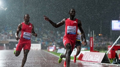Oblique Seville of Jamaica posted a win at the 100m event at the Lausanne Diamond League on Wednesday as he pipped American Noah Lyles to the top spot in the Swiss City. Seville produced an effort of 9.87 seconds at the Stade Olympique de la Pontaise, as Lyles came in second with a time of 10.02sec.