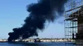 A fire at an oil refinery in Cuba has been brought under control quickly, as the country faces a deepening fuel crisis. Black smoke clouds could be seen