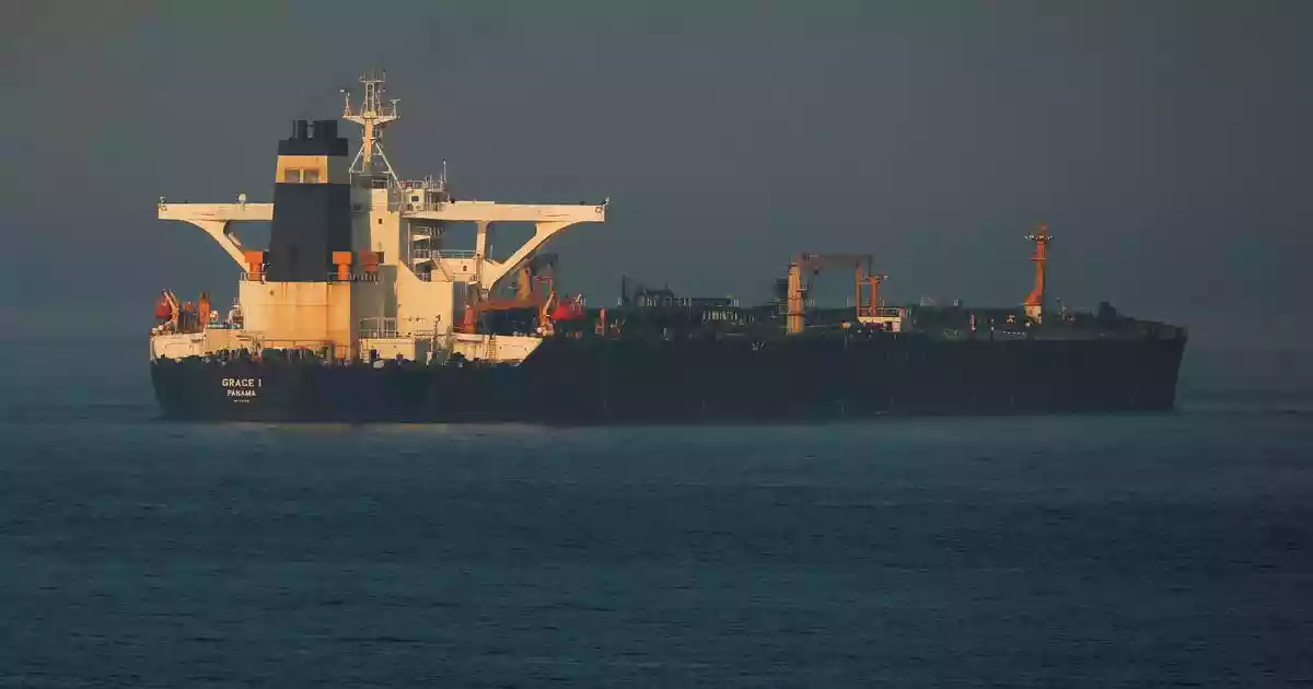A Palau-flagged oil tanker was hit on Sunday off the coast of Oman, leaving four persons on board injured, the Oman Maritime Security Centre said