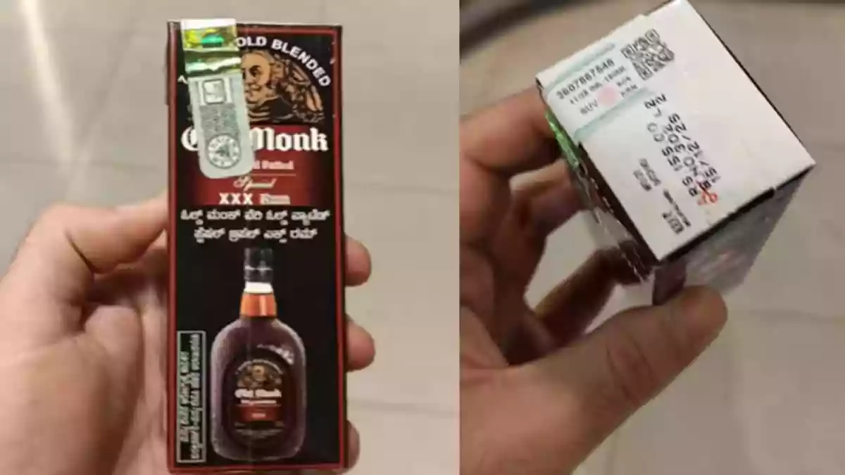 Old Monk In Mini Juice-Style Box