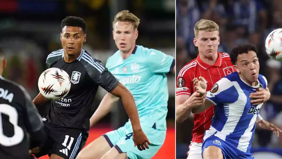 Ollie Watkins scored twice as Aston Villa beat Bologna 3-1 in their Europa League quarter-final first leg on Thursday, while Nottingham Forest held Porto to a