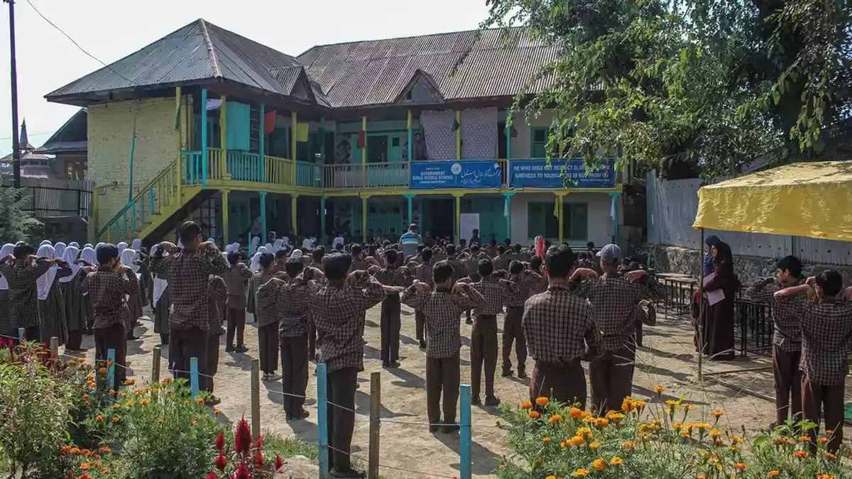 In North Kashmir's Bandipora district, where the motto, Alim (Knowledge), Adab (Manners), Aab (Water) echoes, a pre-independence school shows decades of