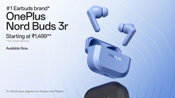 OnePlus' latest Nord Buds 3r are now available to buy in India with a price tag of under ₹2,000. The earphones come with suppport for 54 hours of battery life, Google Fast Pair, OnePlus 3D Audio along with a few AI-based features. <h4>OnePlus Nord Buds 3r price:</h4>OnePlus Nord Buds 3r are priced at ₹1,799 but the company is also offering them at a special price of ₹1,599 on the sale date. Moreover, there is also an additional bank discount which takes the price of the TWS device to ₹1,499.