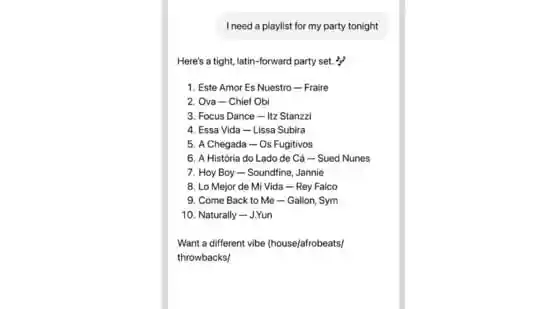 OpenAI has made ChatGPT more than just an AI chatbot. It not only helps solve user queries, but now it's also capable of managing heavy-duty tasks like image generation, coding, research, and more. Now, the company has rolled out another update that lets ChatGPT conduct tasks on users' behaviour. On Monday, OpenAI announced several app integrations, including Spotify, Canva, Booking.com, Coursera, Figma, and more for ChatGPT. Therefore, from finding the right playlist and podcasts to building a PPT based on user prompts is made easy with ChatGPT.OpenAI has made ChatGPT more than just an AI chatbot. It not only helps solve user queries, but now it's also capable of managing heavy-duty tasks like image generation, coding, research, and more. Now, the company has rolled out another update that lets ChatGPT conduct tasks on users' behaviour. On Monday, OpenAI announced several app integrations, including Spotify, Canva, Booking.com, Coursera, Figma, and more for ChatGPT. Therefore, from finding the right playlist and podcasts to building a PPT based on user prompts is made easy with ChatGPT.