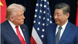 The Trump–Xi meeting at Busan on 30 October 2025 has been described in global commentary as heralding a US–China “reset