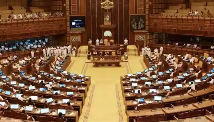 Opposition leader VD Satheesan raised the issue during the Question Hour, demanding the resignation of the Devaswom Minister and the Travancore Devaswom Board President over the controversy. The Kerala Legislative Assembly witnessed high drama on Monday as the Opposition created an uproar over the alleged disappearance of gold sheets used for plating the sanctum sanctorum of the Sabarimala shrine.Opposition leader VD Satheesan raised the issue during the Question Hour, demanding the resignation of the Devaswom Minister and the Travancore Devaswom Board President over the controversy. The Kerala Legislative Assembly witnessed high drama on Monday as the Opposition created an uproar over the alleged disappearance of gold sheets used for plating the sanctum sanctorum of the Sabarimala shrine.The ruckus forced Speaker AN Shamseer to cancel the Question Hour and adjourn the House temporarily.Opposition leader VD Satheesan raised the issue during the Question Hour, demanding the resignation of the Devaswom Minister and the Travancore Devaswom Board President over the controversy.