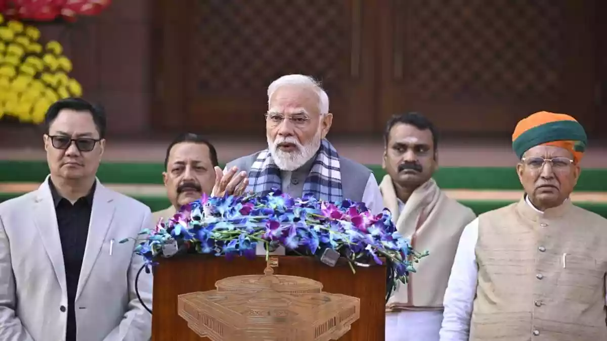 Prime Minister Narendra Modi on Monday (December 1, 2025) hit out at the opposition, accusing it of turning Parliament into a 
