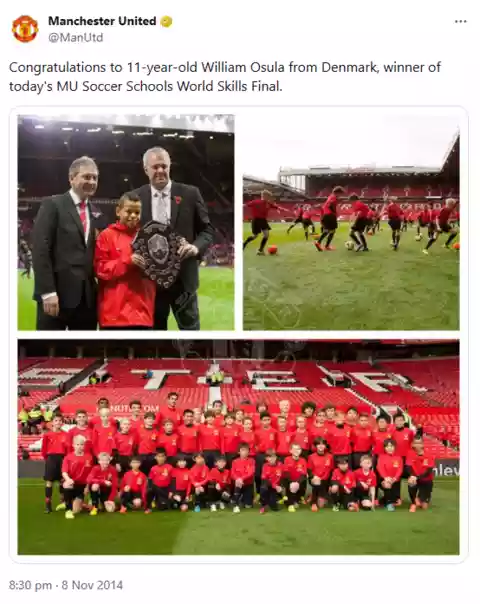Osula stunner sinks Man Utd - 12 years after winning skills contest
