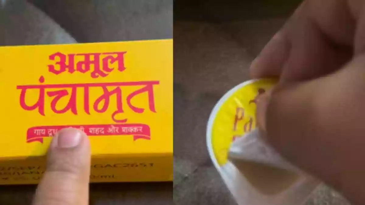 Packaged Panchamrit In Single-Serve Packs Draws Attention Online