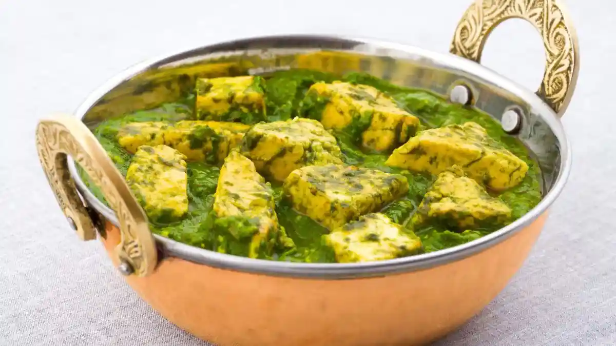 Palak Paneer Without Any Paneer