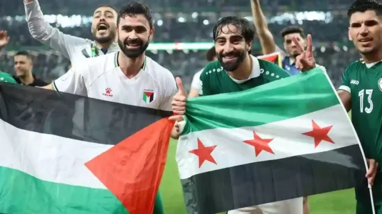Celebrations erupted in Doha on Sunday as Palestine and Syria booked their spots in the Arab Cup quarter-finals with a tense but symbolic 0-0 draw