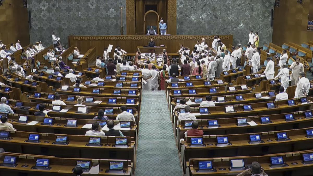 Parliament did not function on Monday (August 4, 2025) with Opposition parties disrupting the Lok Sabha over demands for a discussion on the Special Intensive Revision (SIR) of electoral rolls in Bihar. The Rajya Sabha was adjourned as a mark of respect for member Shibu Soren, who passed away.
