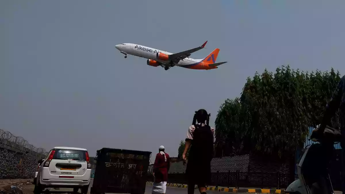 A passenger on an Akasa Air flight from Varanasi to Mumbai was detained after he allegedly tried to open the aircraft's emergency exit before takeoff