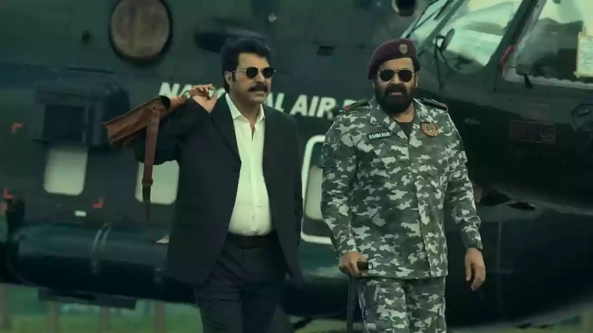 An almost archaic communication method takes center stage when the characters played by Mammootty and Mohanlal first make contact in Mahesh Narayanan’s